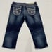 New! Rock Revival Ciel Easy Capri jeans Size 32