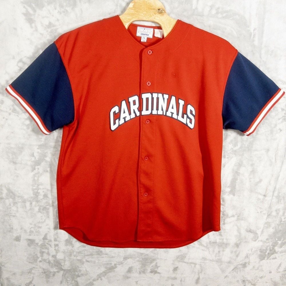 Vintage Starter St Louis Cardinals Mark McGwire Jersey Mens XXL