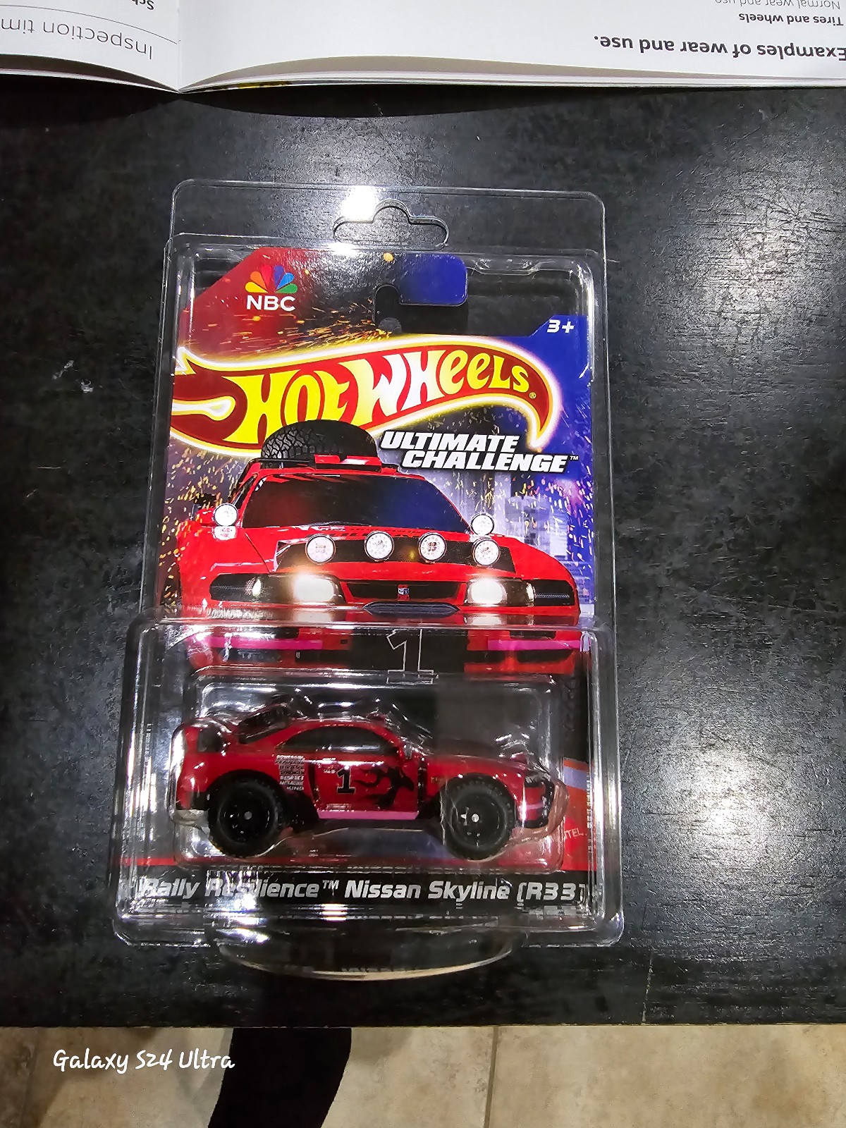 Hot Wheels RLC Red Line Club Exclusive NBC Ultimate Challenge Nissan Skyline R33