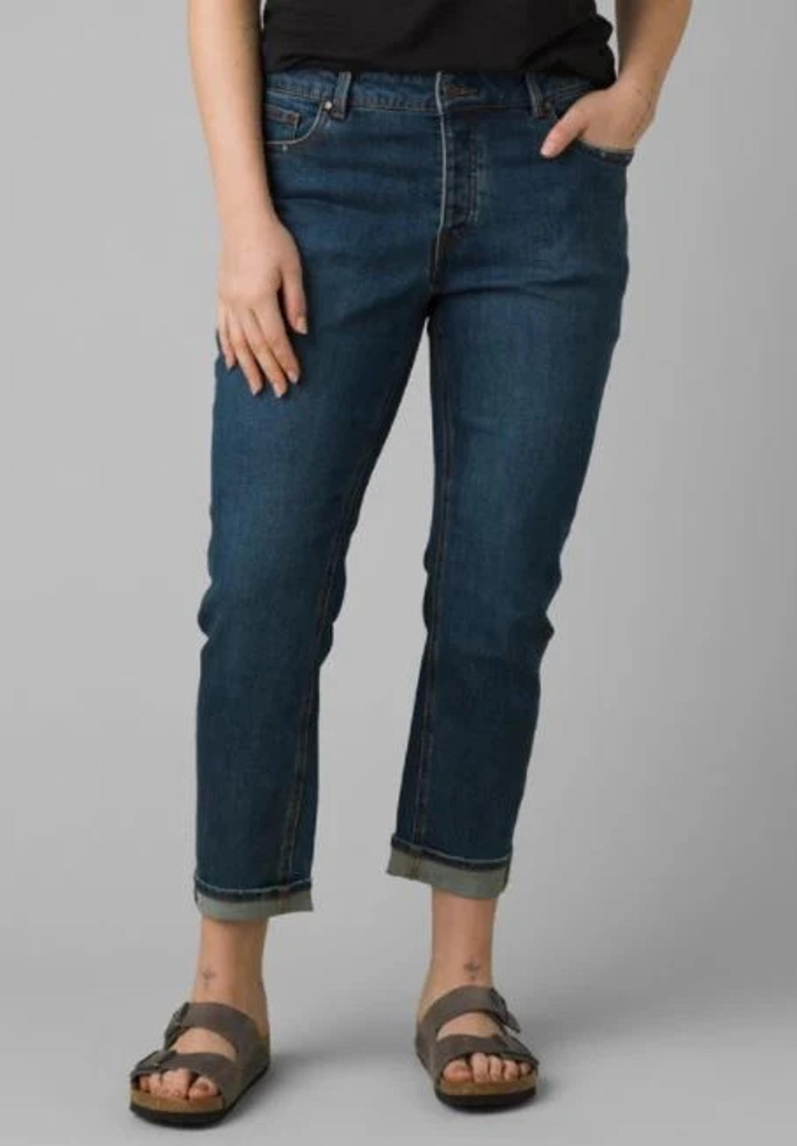 PRANA Buxton Organic Easy Fit Button Fly Boyfriend Jean / Size 2/ NWT