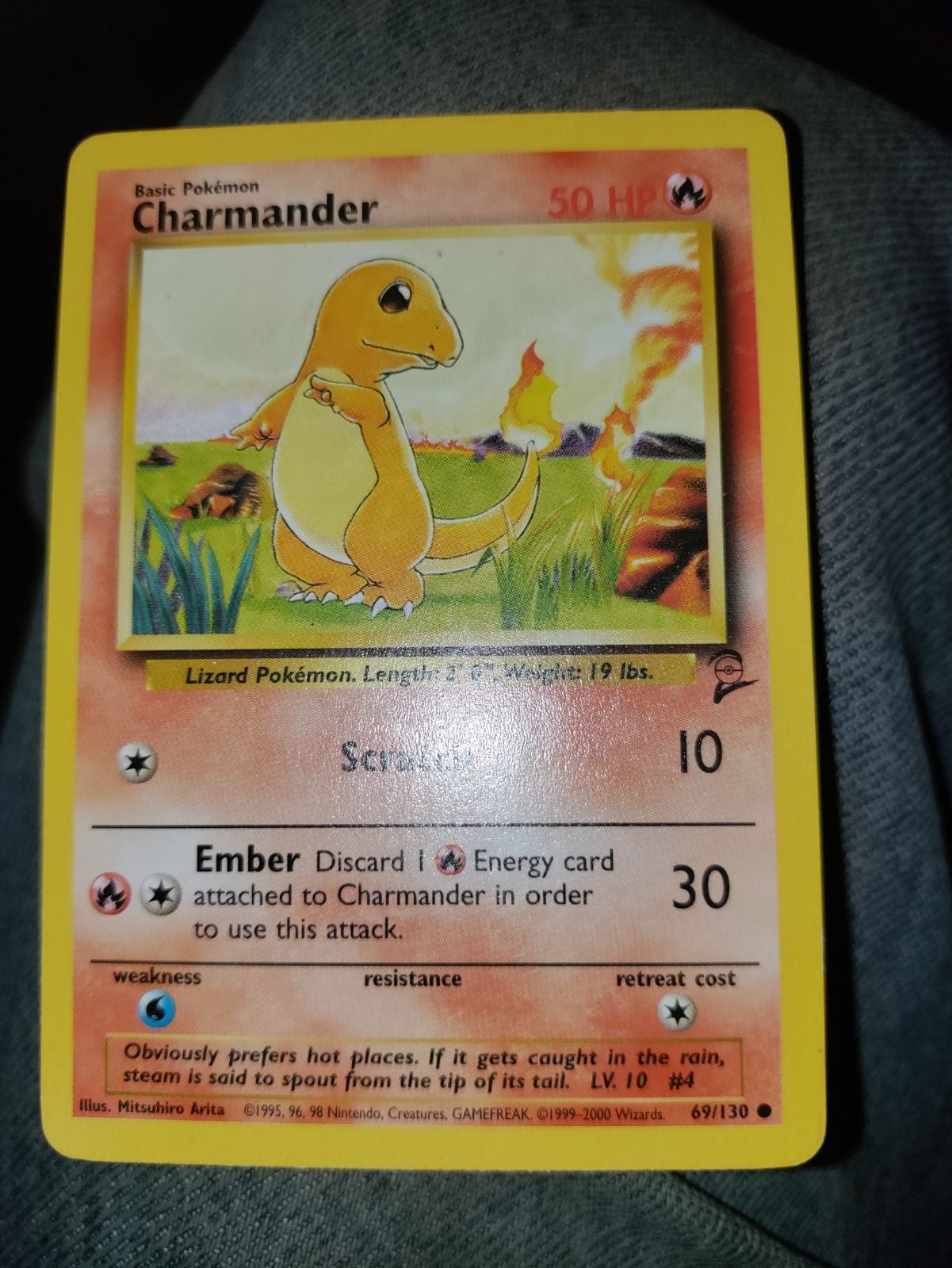 Charmander Pokemon card