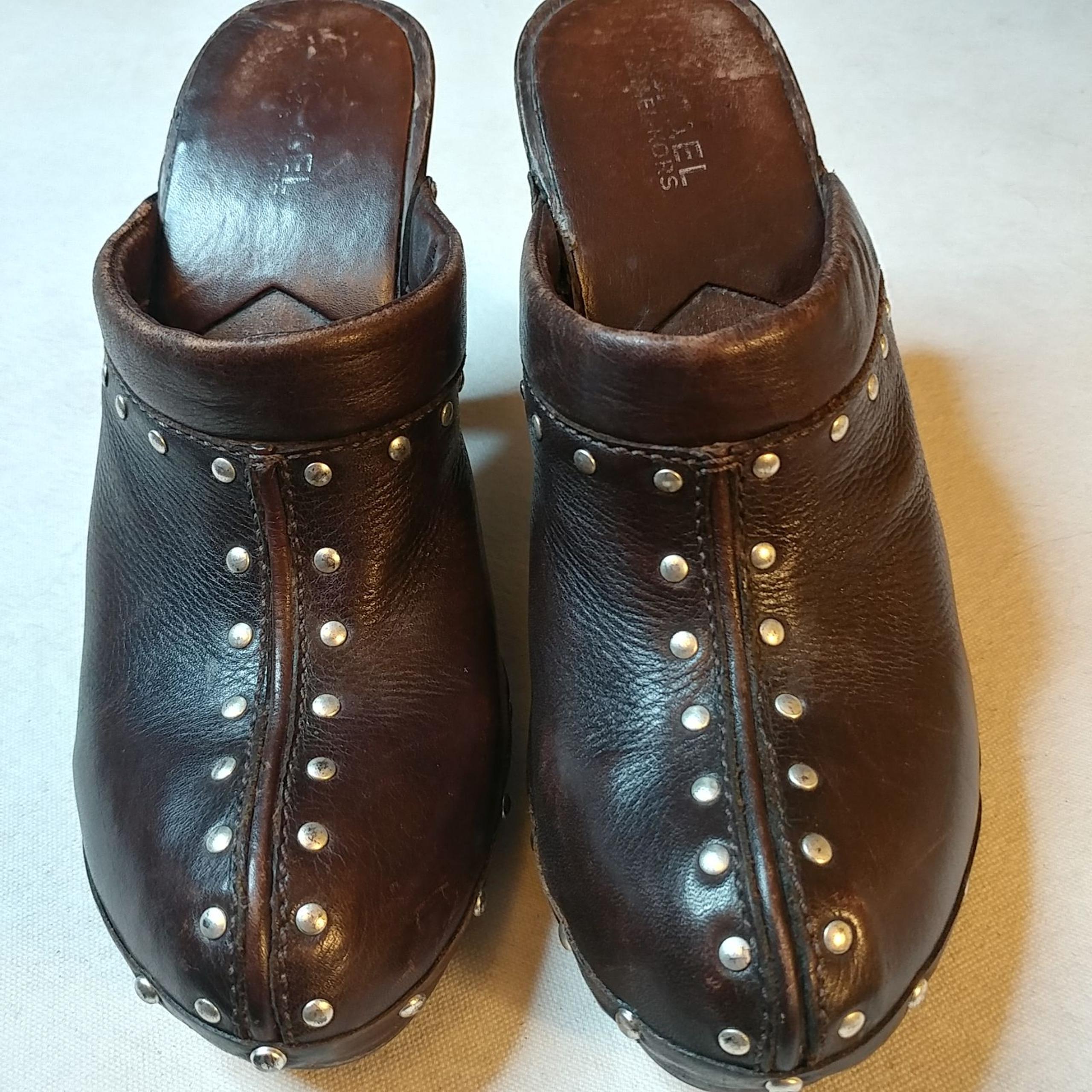 Michael Kors Women Shoes Brown Leather