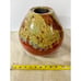 Earth Rain Drop Vase Drip Glaze Brass Insert Planter Vase Vintage Handmade