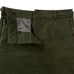 Miu Miu Army Green Zippered Skirt with Pockets 100% Cotton Women's size M