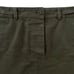 Miu Miu Army Green Zippered Skirt with Pockets 100% Cotton Women's size M