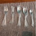 New Corelle 45 Piece Flatware Set in Frost with Hostess Set
