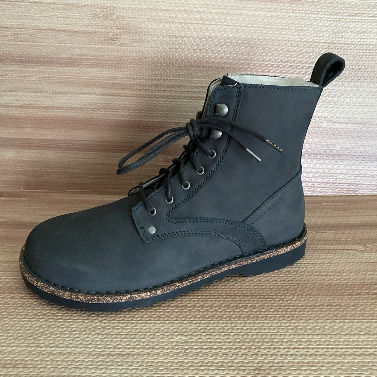 Birkenstock Bryson Shearling Waxy Leather Nubuck Boots Women’s Size 9