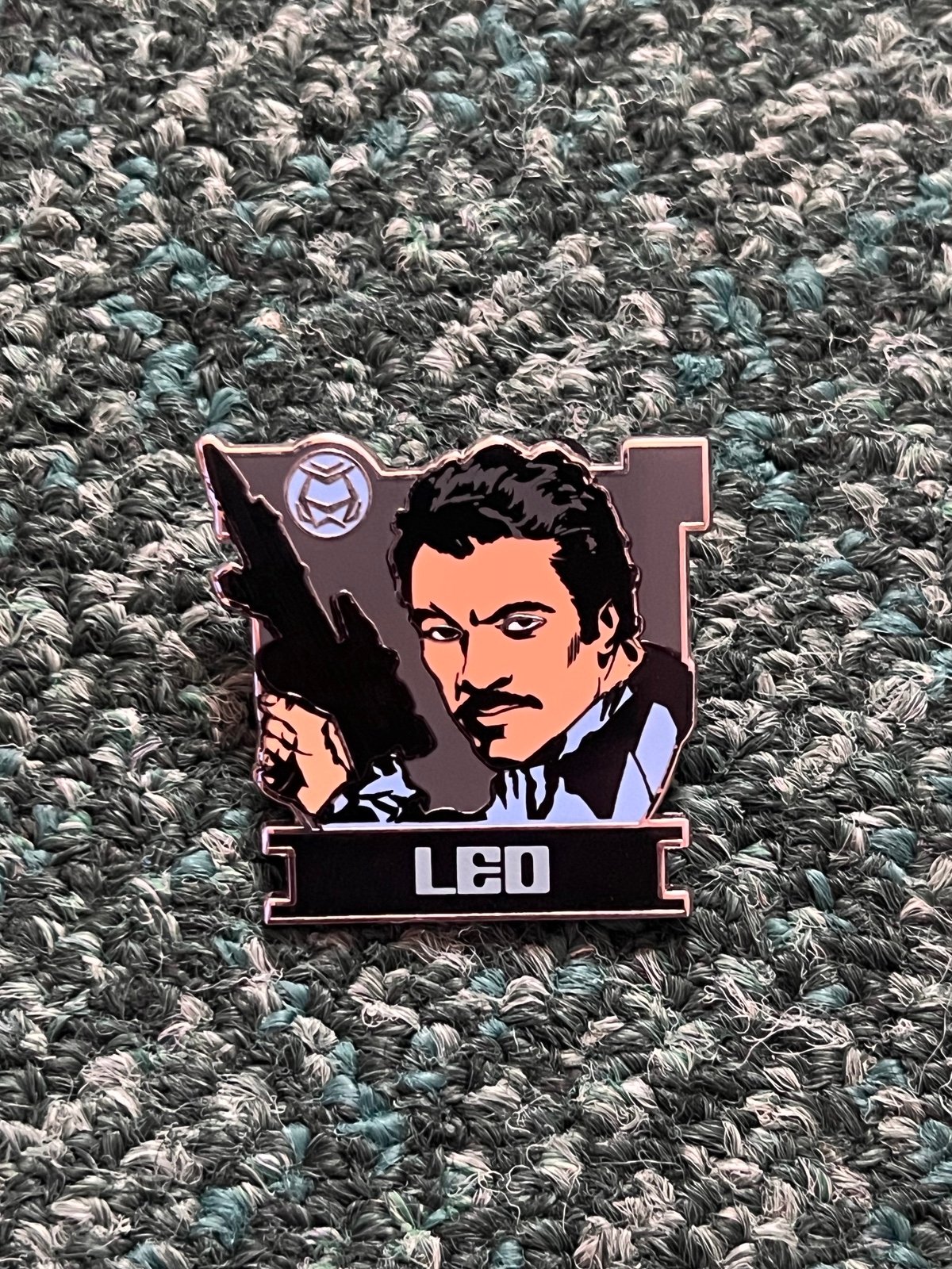 DISNEY PIN LANDO CALRISSIAN GUN BLASTER LEO FROM ZODIAC STAR WARS SERIES PINS