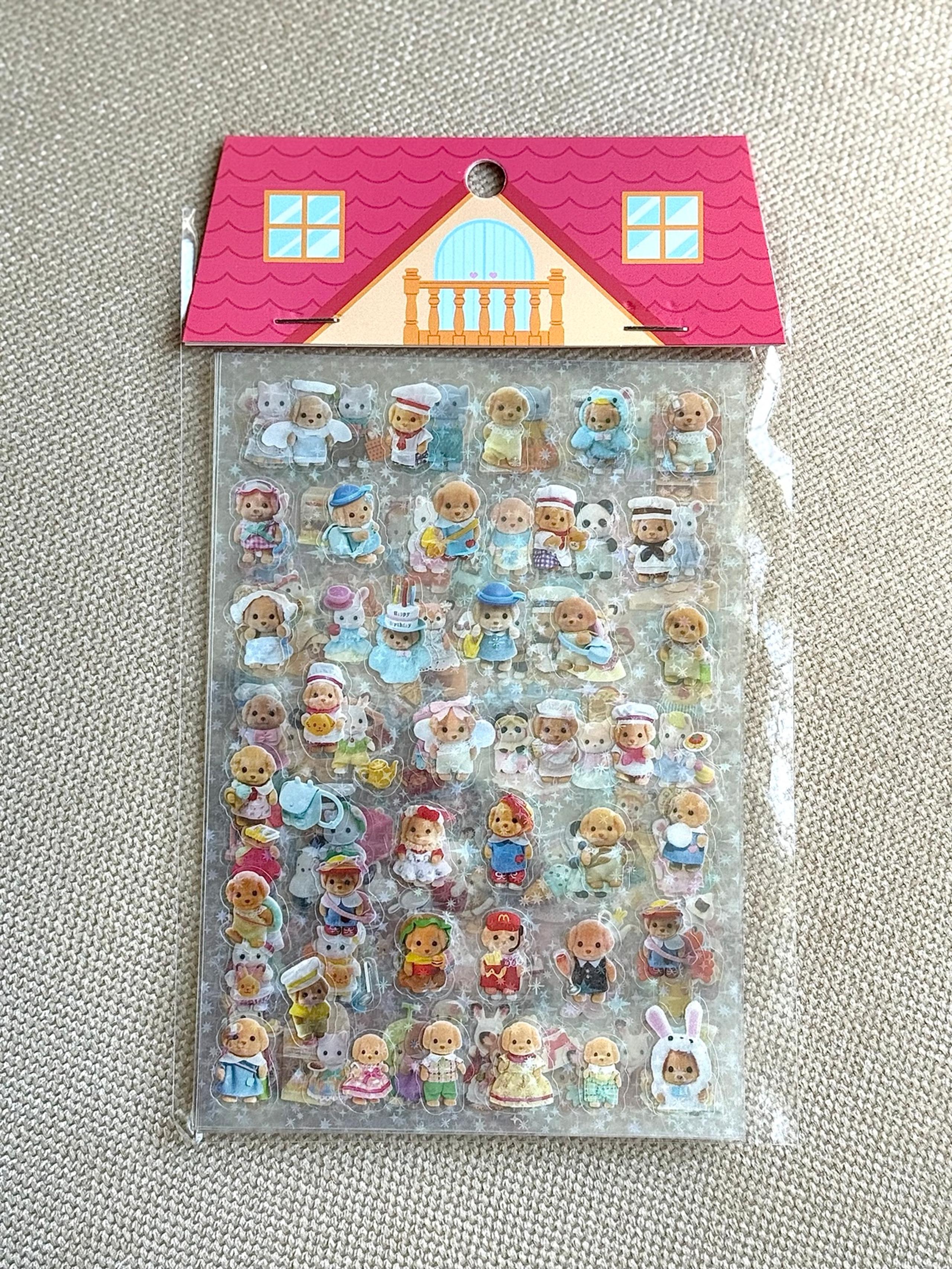Sylvanian Families Calico Critters sticker pack