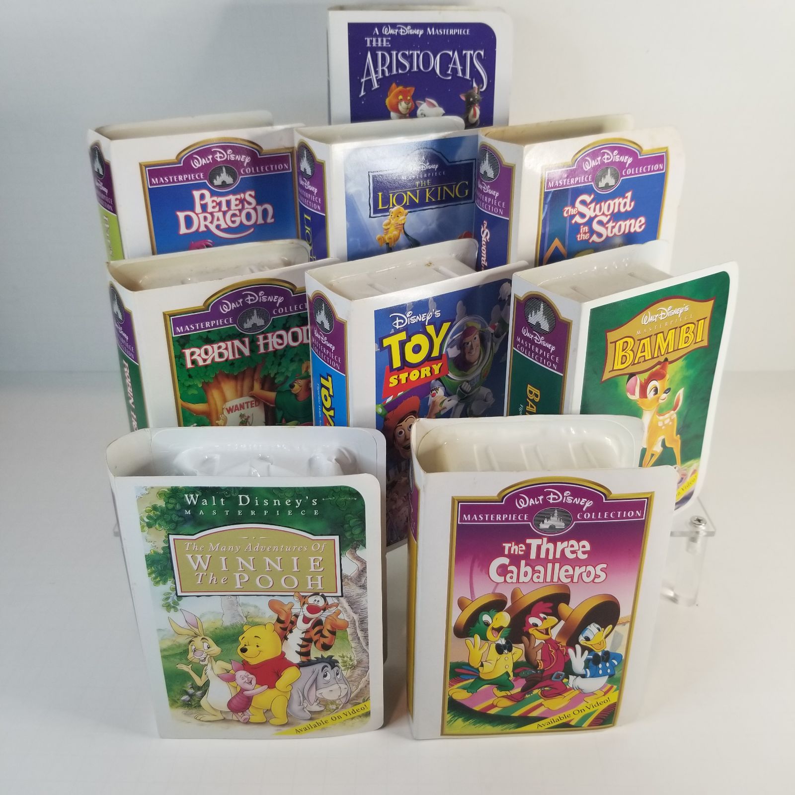 Disney masterpeice vintage mcdonalds toy lot