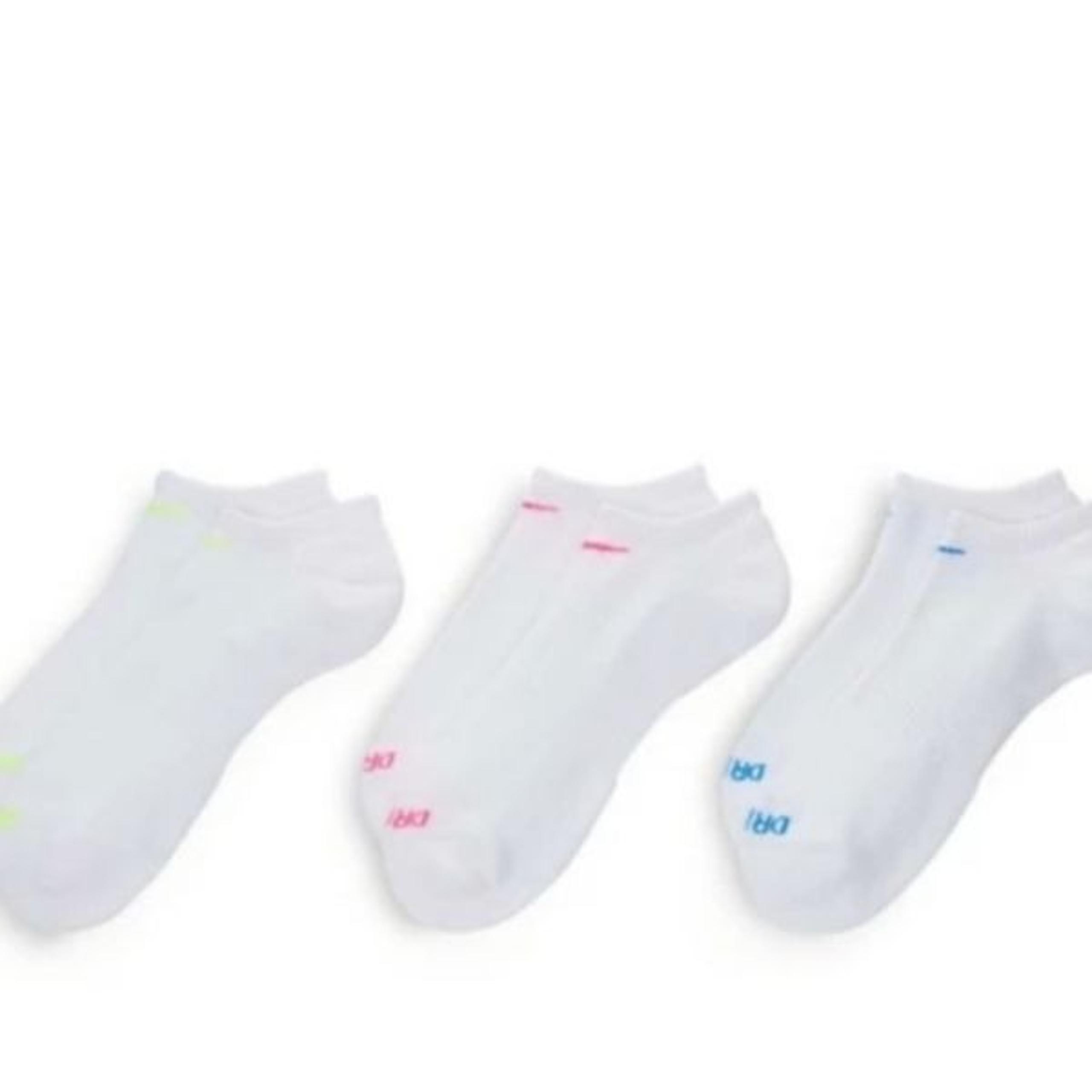 Nike Everyday Plus Cotton Cushioned No-Show Socks- 3-PR