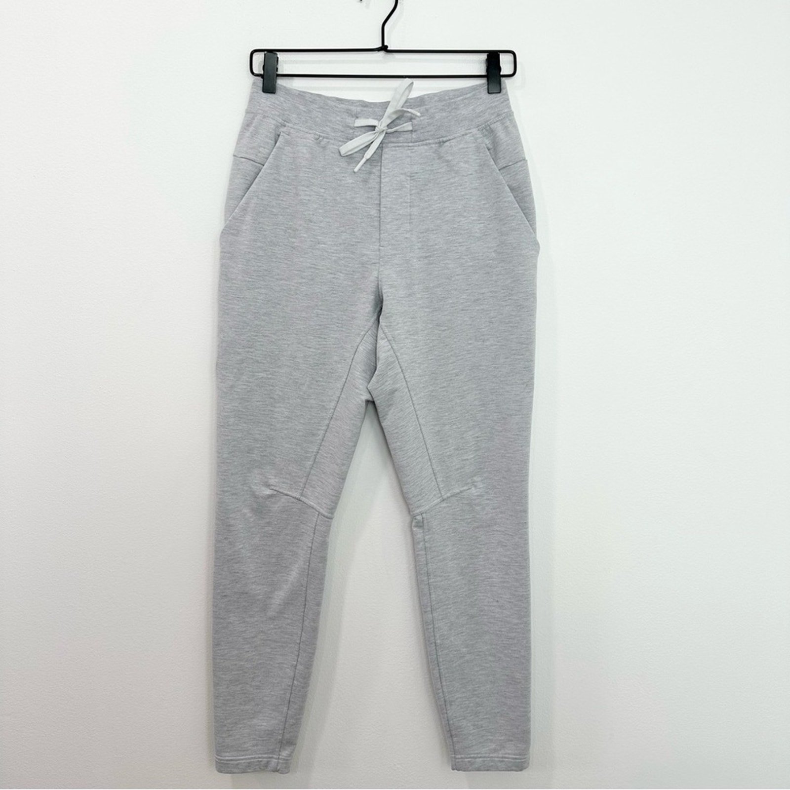 Lululemon City Sweat Pant Slim Heathered Ultra Light Grey Sea Salt Athletic
