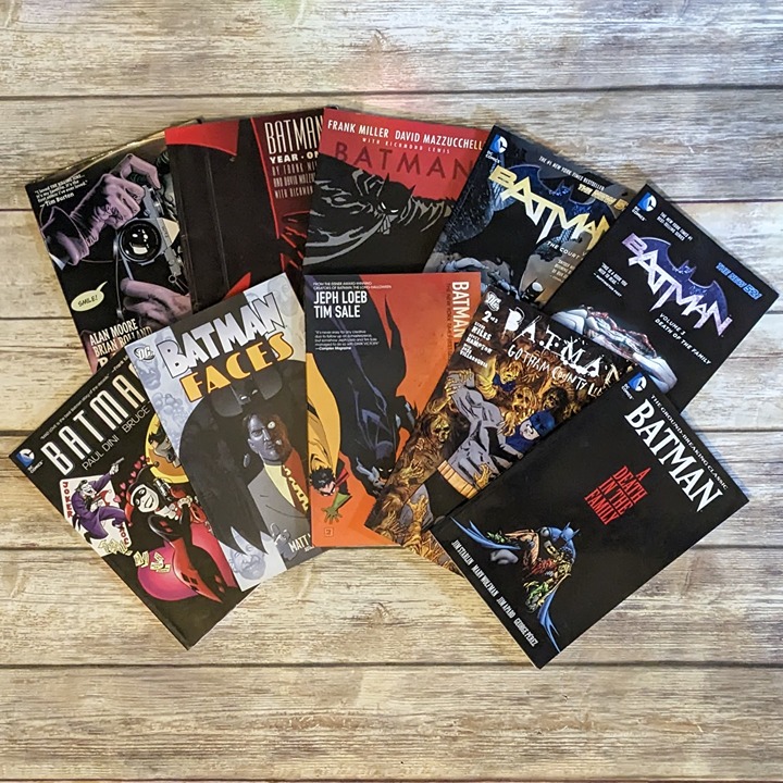Batman Comic/Graphic Novel Bundle (10)