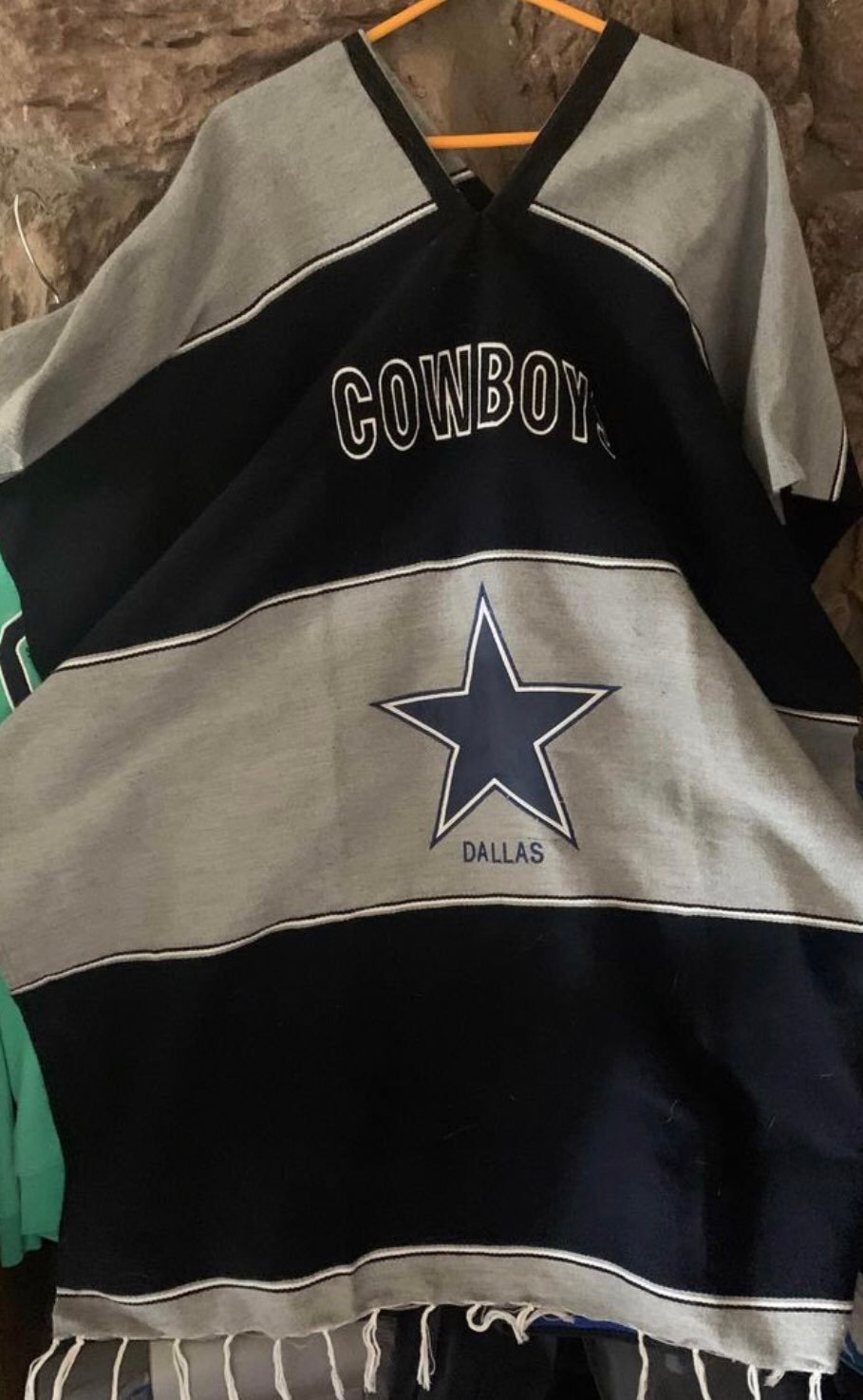 cowboys poncho