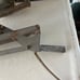 working vintage industrial extendable lamp made in norway