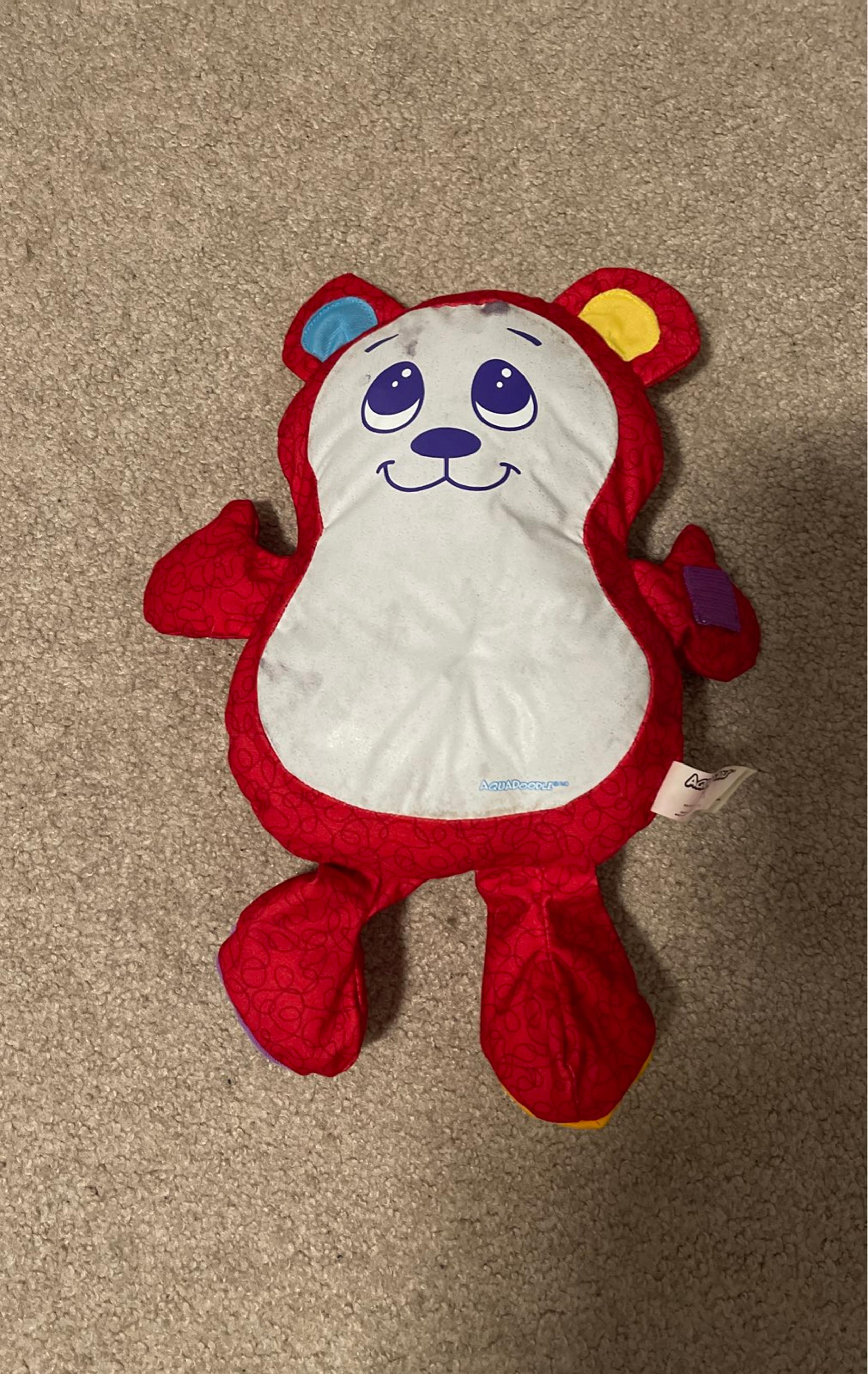 Aquadoodle Bear Stuffed Animal