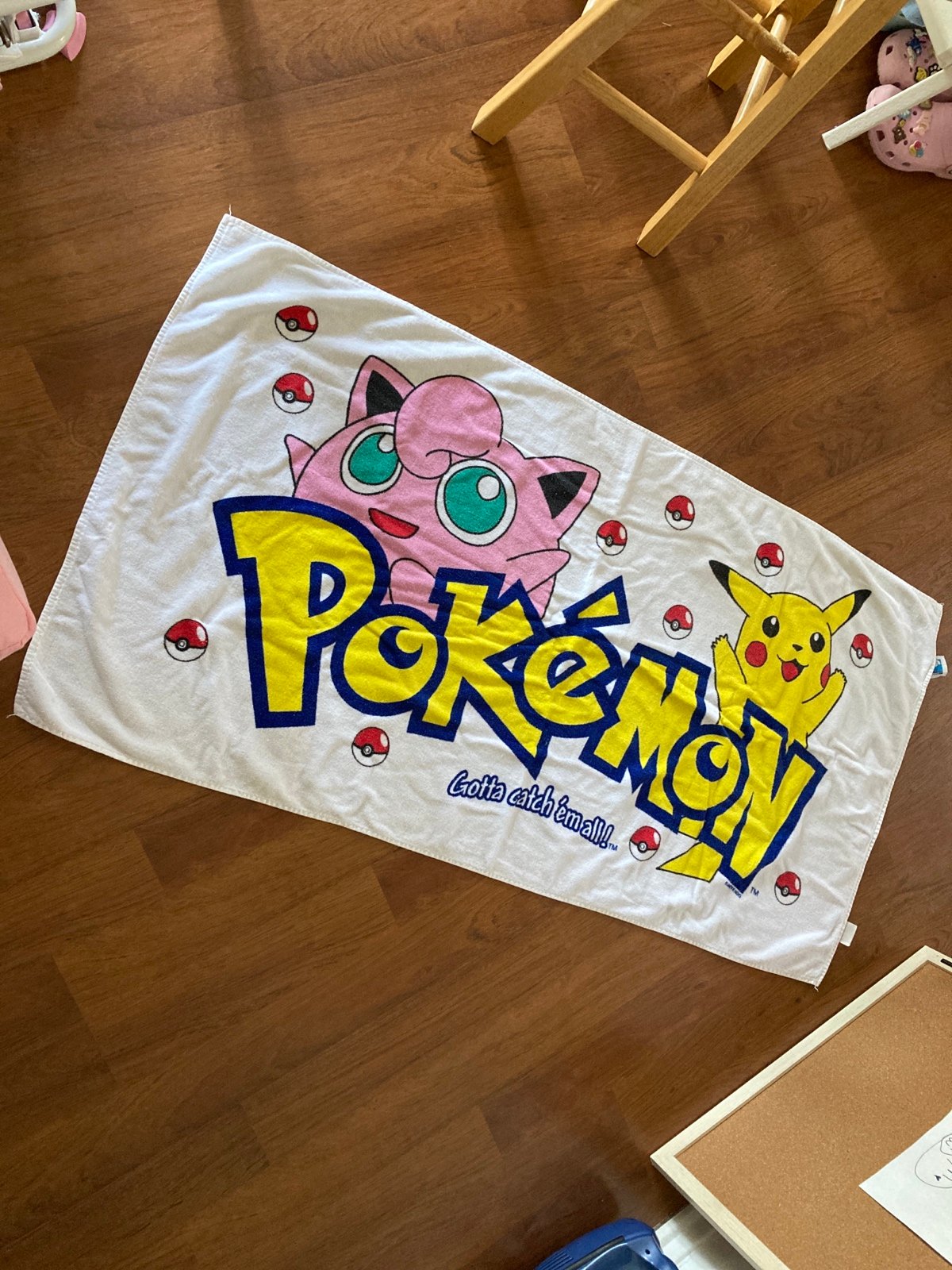 Vintage Pokémon towel