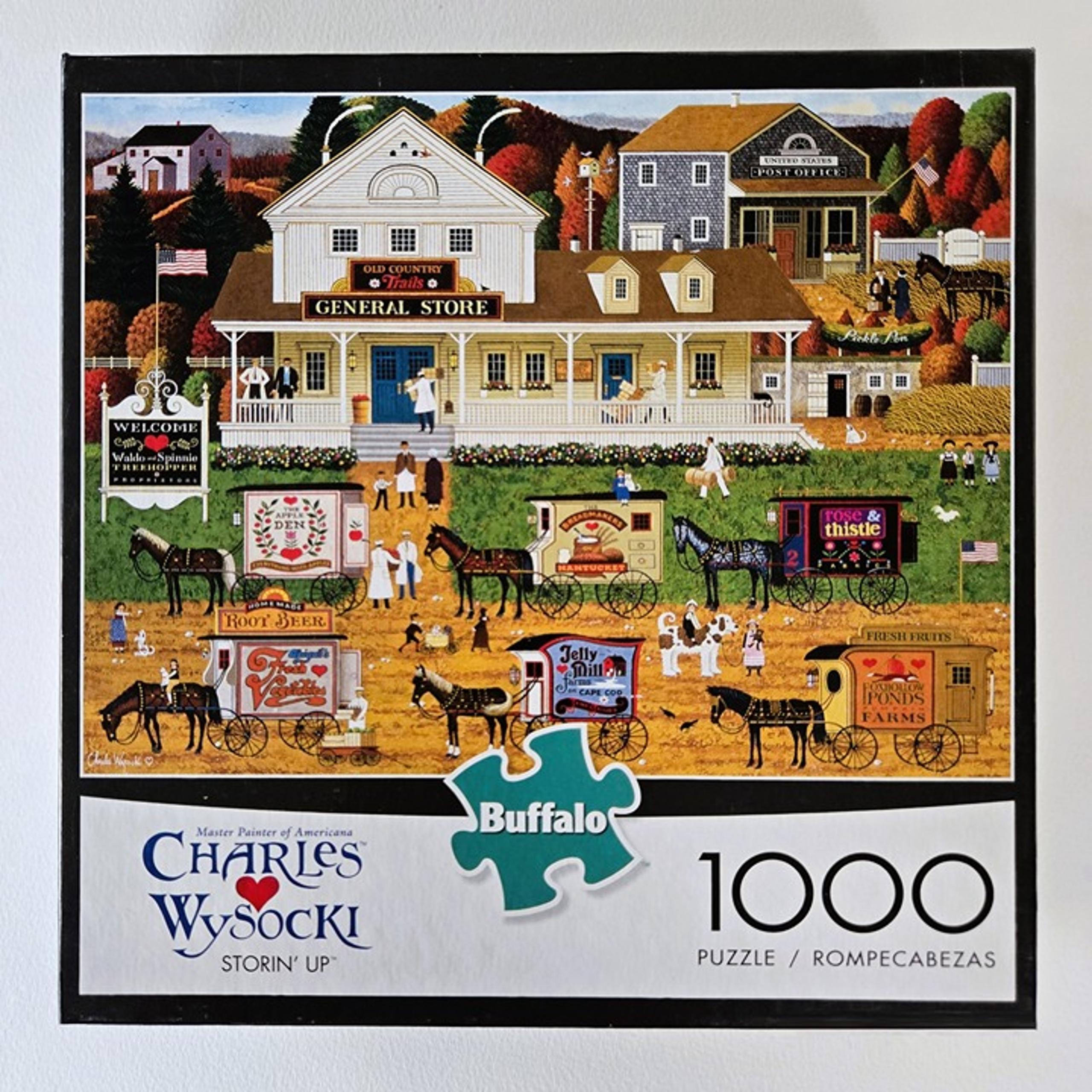 Buffalo Games 1000 Piece Jigsaw Puzzle: Wysocki - Storin' Up