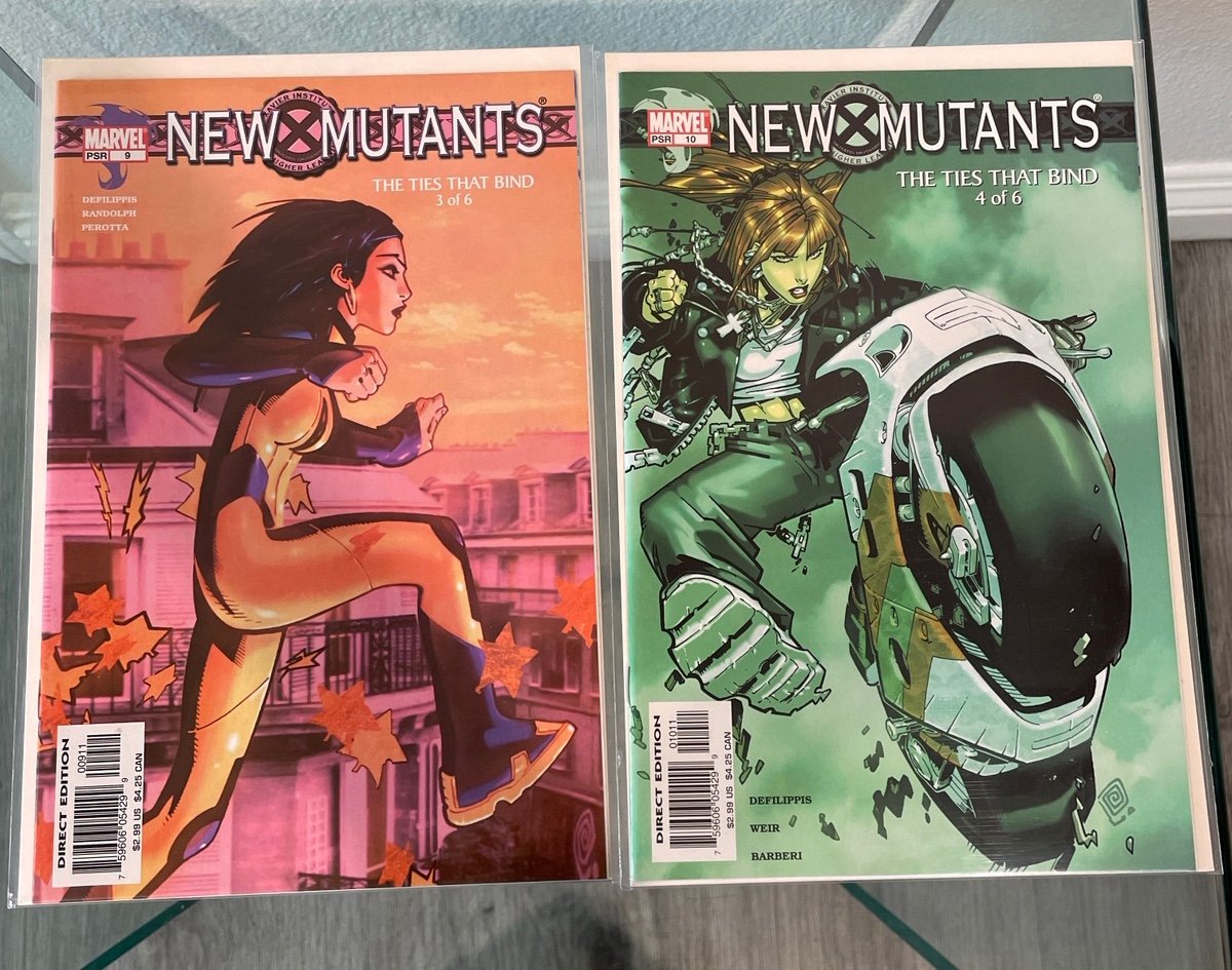 New Mutants 2003-2004 #2-12 Comics