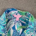 Lilly Pulitzer Pajama Top PJ Size Small Lilly's House