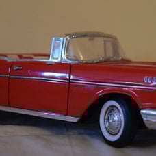 1957 Chevrolet Bel Air Convertible, 1:18