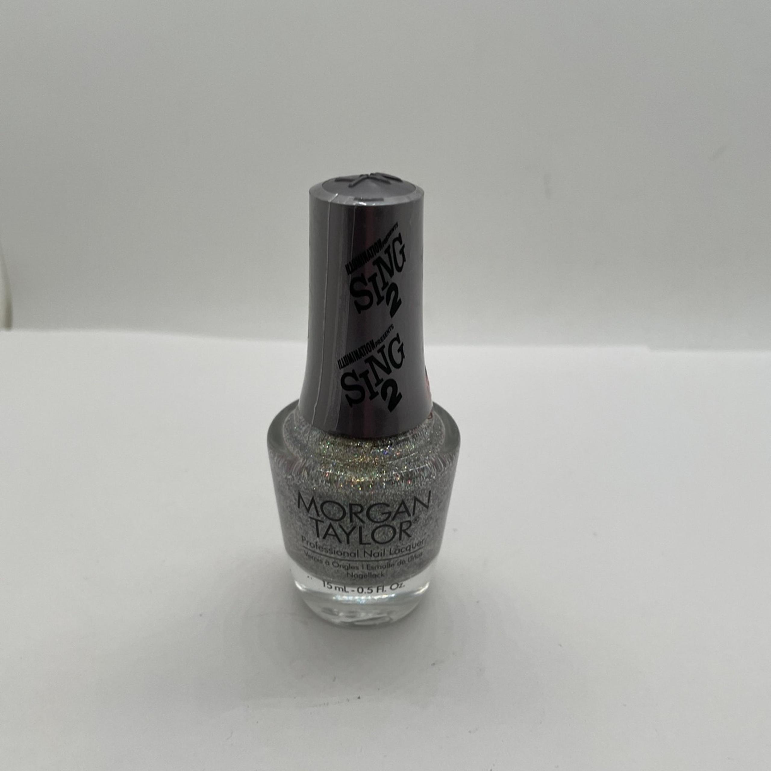 Morgan Taylor “Coming Up Crystal” Nail Polish New