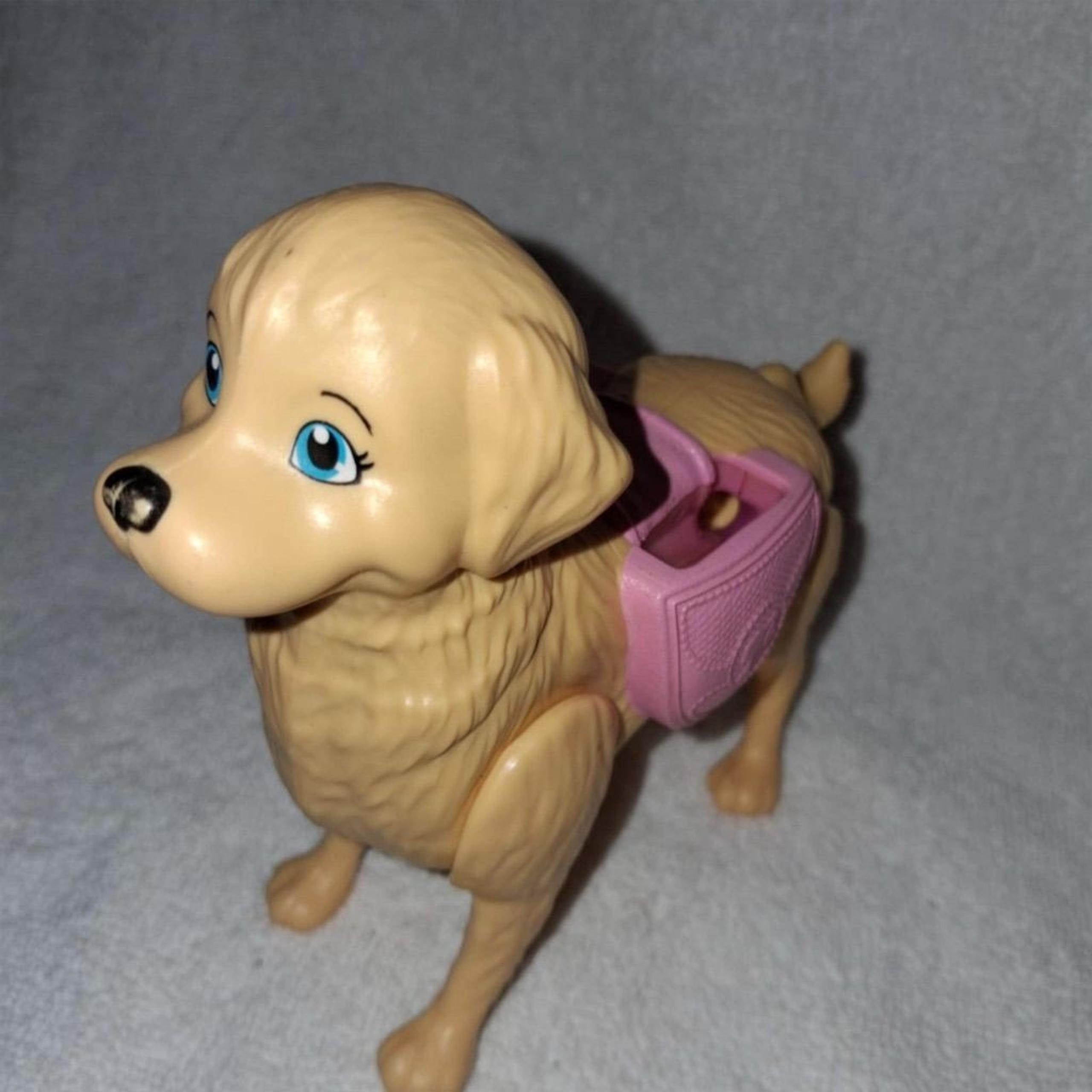 Mattel Barbie Potty Training Taffy Dog Figure Toy for Kids 4-7