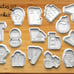 15 BEAUTY COOKIE CUTTER SET 9216