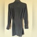 Equipment Femme Bayler Mini Dress Black Silk Orange Buttons Wrap Belt Small