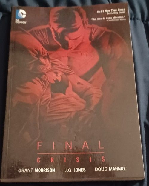 Superman Paperback Final Crisis Comic DC Superhero Morrison Jones