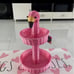 2 tier Flamingo Wicker Basket !