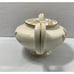 Vintage Johnson Bros Teapot England Pareek White Gold Floral Pattern Home Decor