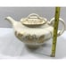 Vintage Johnson Bros Teapot England Pareek White Gold Floral Pattern Home Decor