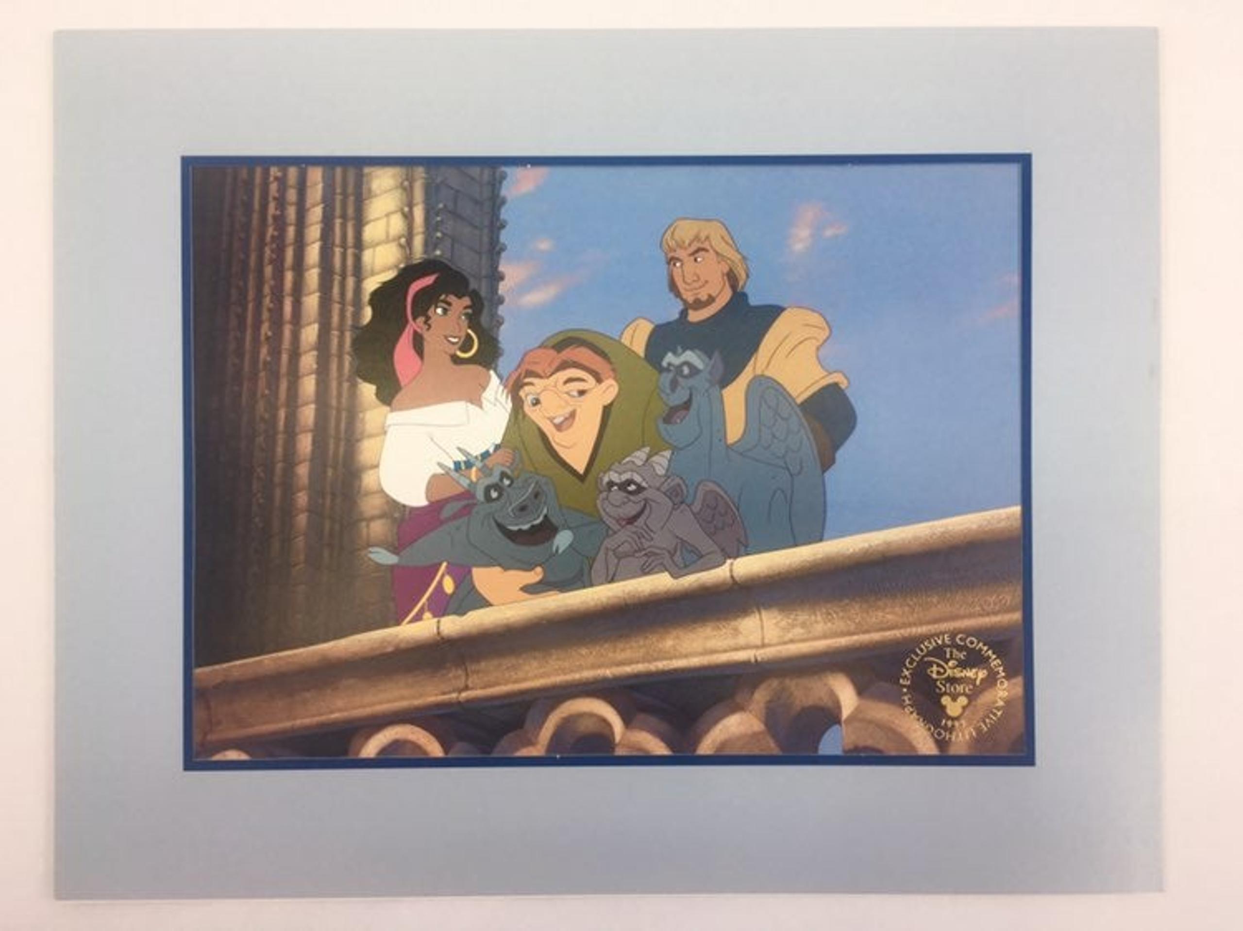 Disney Hunchback Of Notre Dame Litho