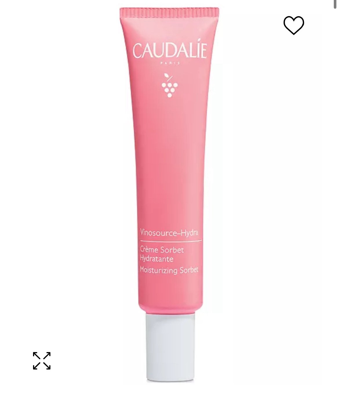 Brand New Caudalie Vinosource-Hydra Moisturizing Sorbet Full Size 1.3 oz