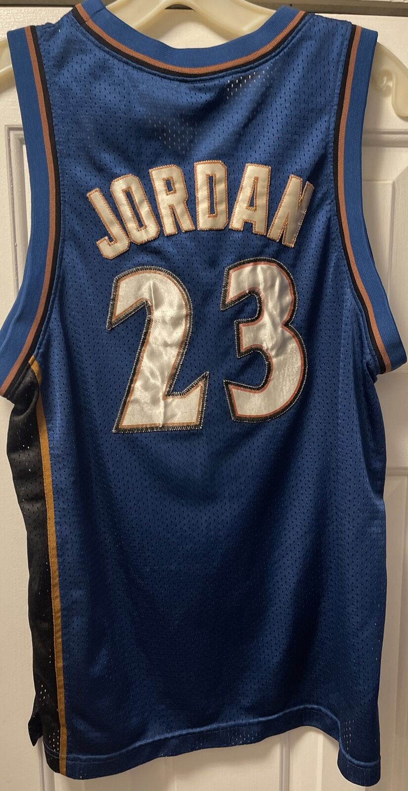 Vintage Nike Team Stitched Washington Wizards Jordan Jersey Youth Size XL 18-20