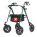 Elenker All-Terrain 10 Rollator Walker with Padded Seat Backrest Senior 300 lb
