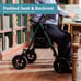 Elenker All-Terrain 10 Rollator Walker with Padded Seat Backrest Senior 300 lb