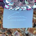 NWOT NEW Aviva Stanoff Sequin Hot Pink/Silver/Black Luxury Decorative Pillow