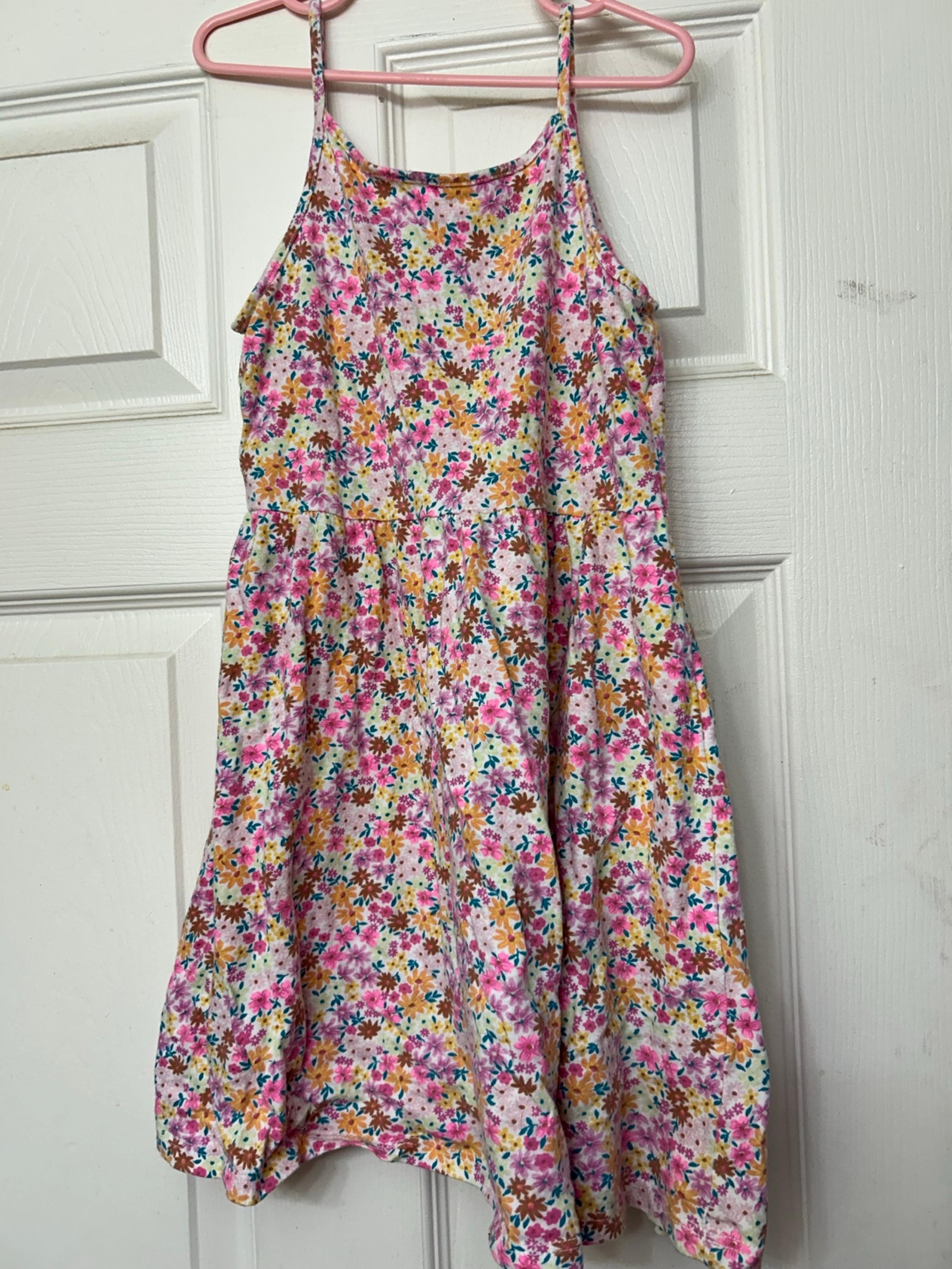Girls Floral Dress-6X