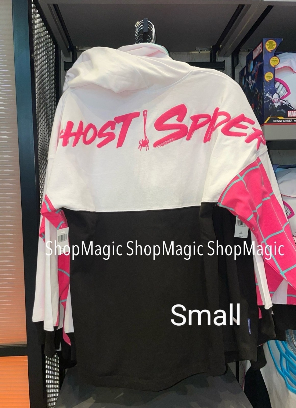Disney Parks Ghost Spider Hoodie Spider Man