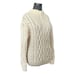 ANN TAYLOR Turtle Neck Cable Knit Wool Long Sleeve Relaxed Fit Women's Sweater