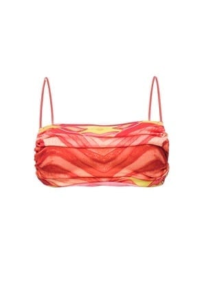 Andrea Iyamah Aiko Convertible Crop Top