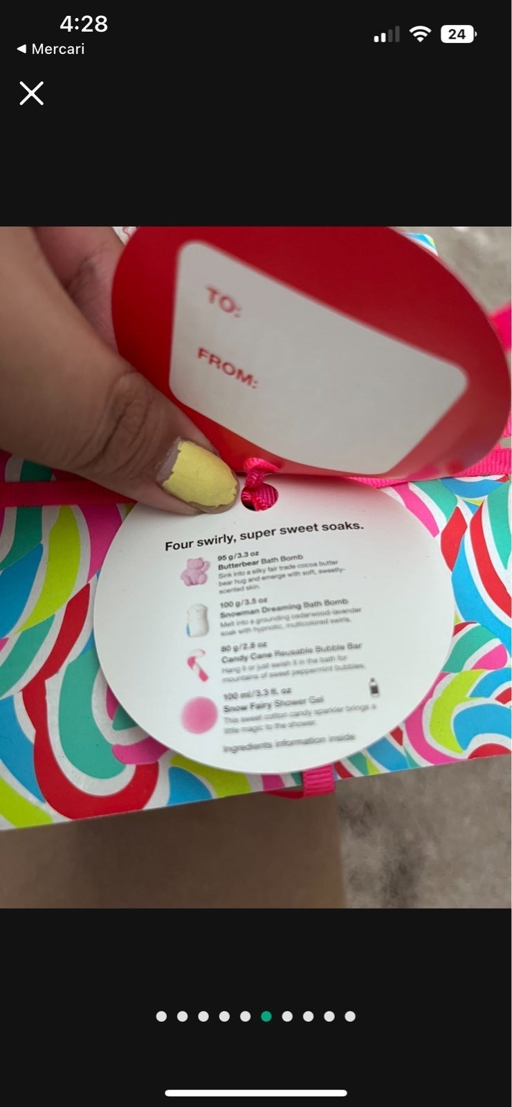Reserved Lush gift sets popular
