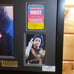 Framed Michael Jackson Concert Memorabilia; Pepsi 1988 World Tour