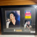 Framed Michael Jackson Concert Memorabilia; Pepsi 1988 World Tour