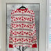 Hanna Andersson 104 Women's XL Dear Deer Holiday Snowflake Print Pajama PJ Set
