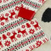 Hanna Andersson 104 Women's XL Dear Deer Holiday Snowflake Print Pajama PJ Set