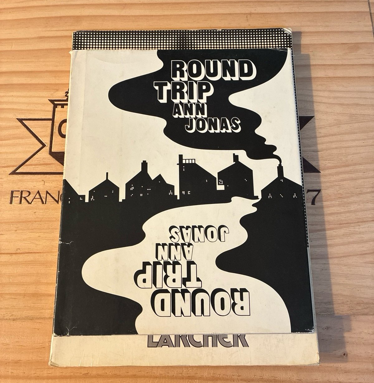 Vintage Illusion Books w/ Round Trip by Ann Jonas & Optical Art by Jean Larcher
