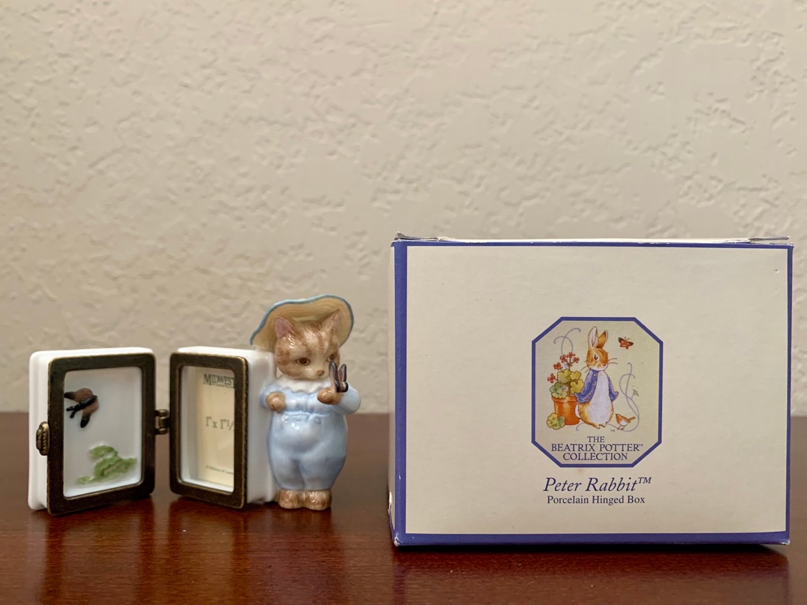 PHB Midwest Of Cannon Falls The Tale Of Tom Kitten Frame & Hinged Box